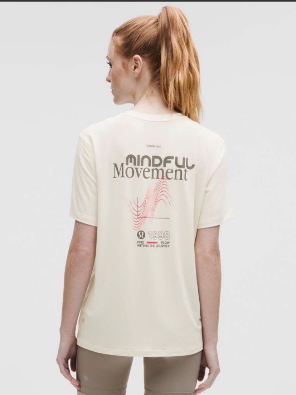 Lululemon Jersey Training Short-Sleeve Shirt *Graphic